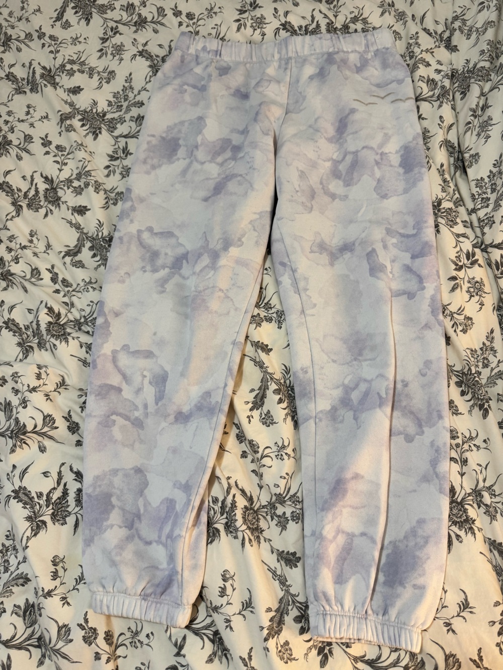 Lazypants Light Lavender Tie-Dye sweats